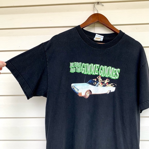 Vtg Me First & The Gimme Gimmes Promo Tee Large (I)